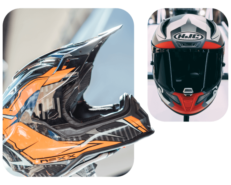 Casco Integral VINZ Vigo – Homologado ECE 22.06, Con Visera Antirayas, Forro Lavable, Tallas XS-XXL